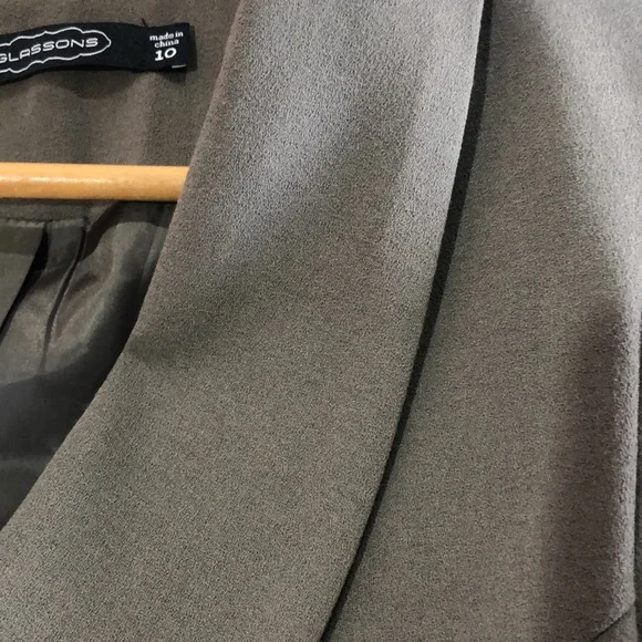 Glassons khaki business jacket blazer size 10 *price drop* - Picture 4 of 5
